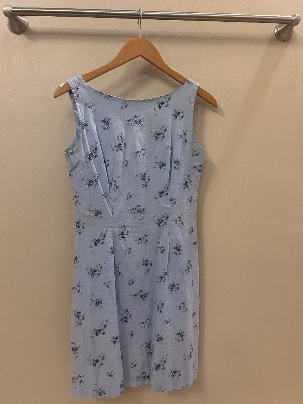 Vintage Y2K Express World Brans Sheath Dress Cotton Floral